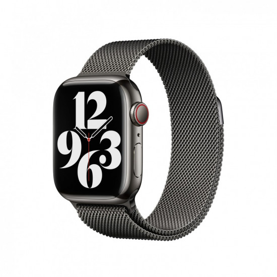 Ремешок для Apple Watch 45mm Graphite Milanese Loop