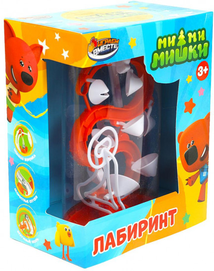 Логическая игра-головоломка «Ми-ми-мишки. Лабиринт»