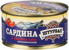 Сардина атлантическая в томатном в соусе - Фото 1