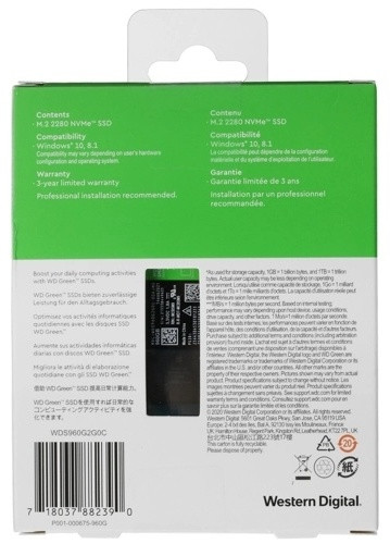 SSD накопитель SN350 WDS960G2G0C