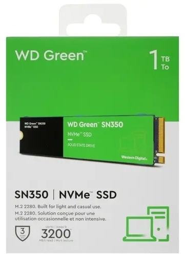 SSD накопитель WDS100T3G0C 