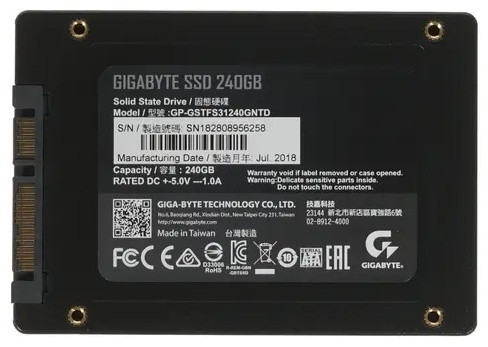 SSD накопитель GP-GSTFS31240GNTD