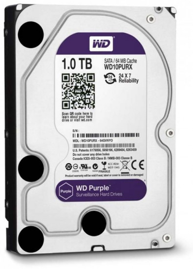 HDD накопитель WD10PURX 