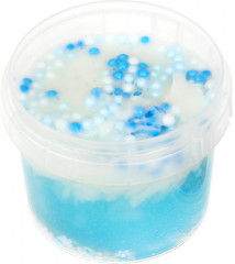 Слайм с декоративным наполнителем «Снежная принцесса» - Фото 3