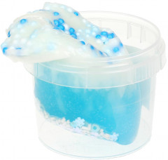 Слайм с декоративным наполнителем «Снежная принцесса» - Фото 4