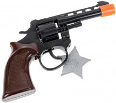 Револьвер для стрельбы пистонами «Оружие ковбоев» - Фото 1
