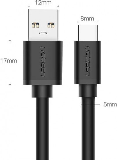 Кабель Ugreen USB 3.0 — USB C