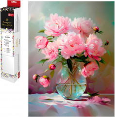Мозаика алмазная «Пионы» - Фото 1