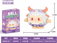 Конструктор из мини-блоков «Овечка» - Фото 1