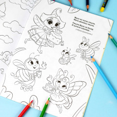 Раскраска с наклейками «Сказки Чуковского» - Фото 5