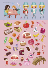 1000 наклеек для девочек - Фото 13