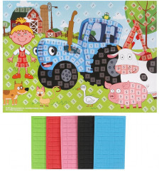 Аппликация. Мозаика мягкая - Фото 1