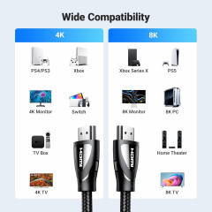 Кабель сверхскоростной HDMI 2.1 - Фото 1