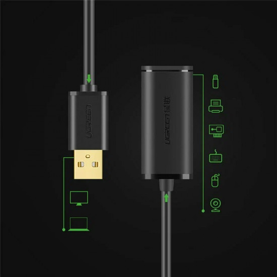 Кабель USB(m)-USB(f)