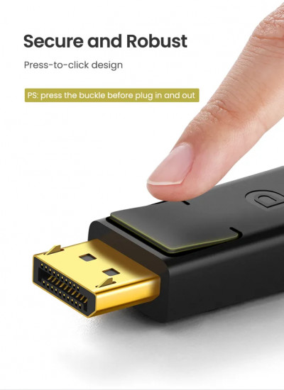 Кабель DisplayPort V1.2 Ugreen DP102
