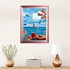 Картина по номерам «Утренний чай» - Фото 5