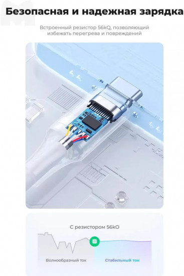 Кабель USB 2.0-USB C Ugreen US287
