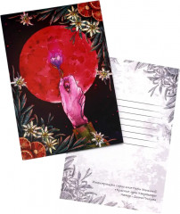 Открытка «Луна и подснежник» - Фото 3