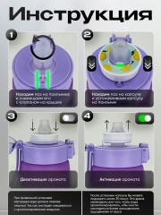 Бутылка для воды со вкусами - Фото 4