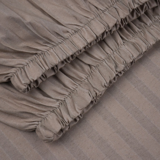 Простыня на резинке «Beige»