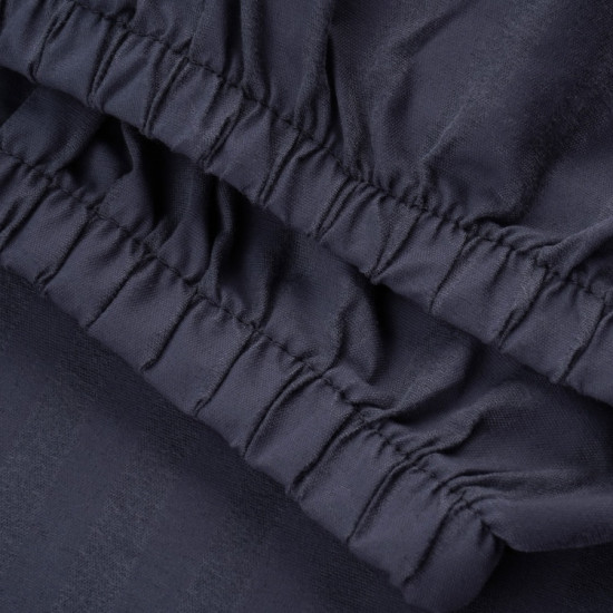 Простыня на резинке «DarkGrey»