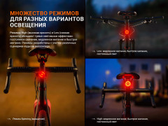 Велофара задняя BC06R - Фото 15