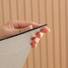 Самоклеящиеся обои-луверы 3D с рисунком под дерево V-1 - Фото 4