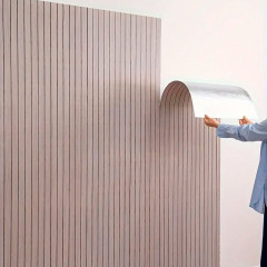 Самоклеящиеся обои-луверы 3D с рисунком под дерево V-4 - Фото 1