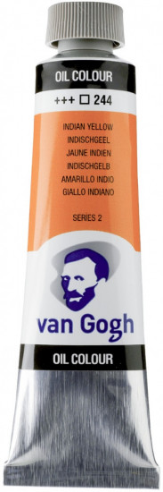 Краска масляная «Van Gogh», №244 Желтый индийский