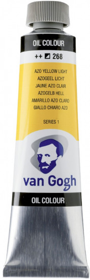 Краска масляная «Van Gogh», №268 Желтый светлый АЗО