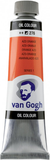 Краска масляная «Van Gogh», №276 Оранжевый АЗО
