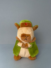 Игрушка мягкая «Capybara soldier» - Фото 1