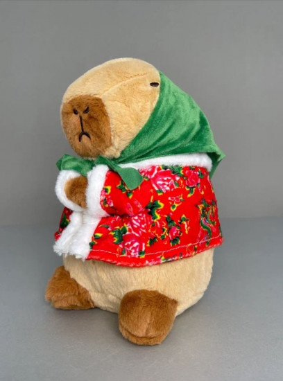 Игрушка мягкая «Capybara coat»