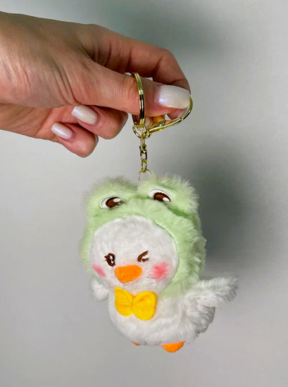 Игрушка-брелок мягкая «Duck frog»