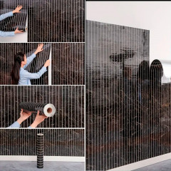 Самоклеящиеся обои-луверы 3D с рисунком под дерево V-6 - Фото 1