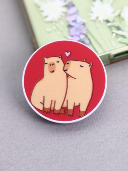 Попсокет «Capybara love»