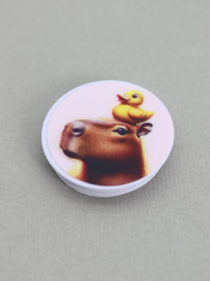 Попсокет «Capybara duck»