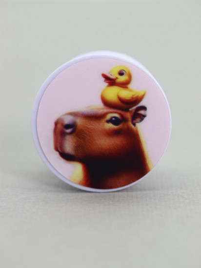 Попсокет «Capybara duck»