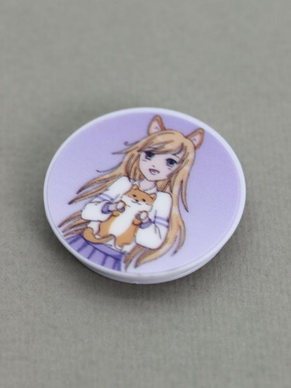 Попсокет «Anume girl and foxy»