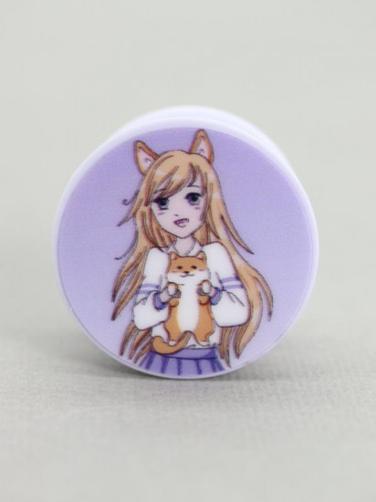 Попсокет «Anume girl and foxy»
