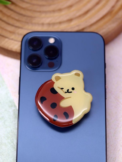 Попсокет «Bear on the ball»
