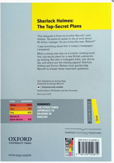 Sherlock Holmes: The Top-Secret Plans