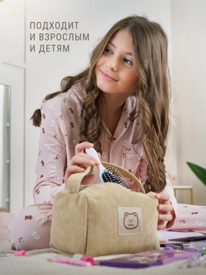Косметичка вельветовая