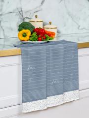 Комплект полотенец вафельных «Love» - Фото 3