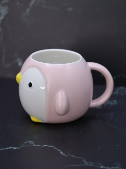 Кружка с крышкой и ложкой «Little penguin»