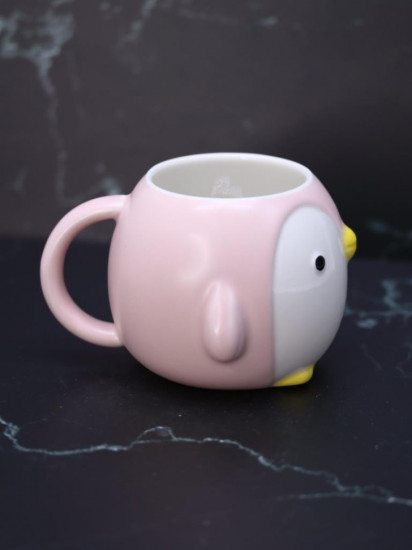 Кружка с крышкой и ложкой «Little penguin»