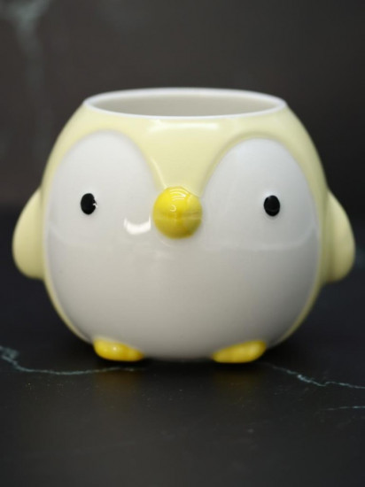 Кружка с крышкой и ложкой «Little penguin»