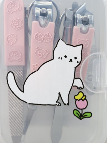 Маникюрный набор «Nice cat butterfly»