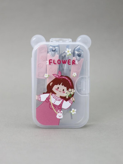 Маникюрный набор «Anime girl flower»