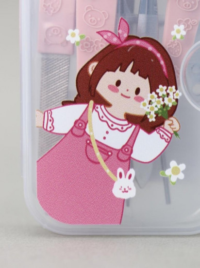 Маникюрный набор «Anime girl flower»